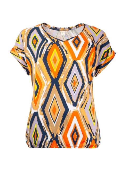 NED blouson print oranje