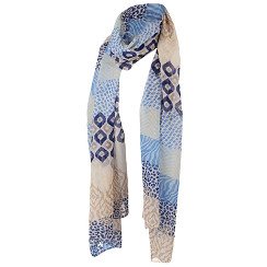 Sarlini sjaaltje multi denim