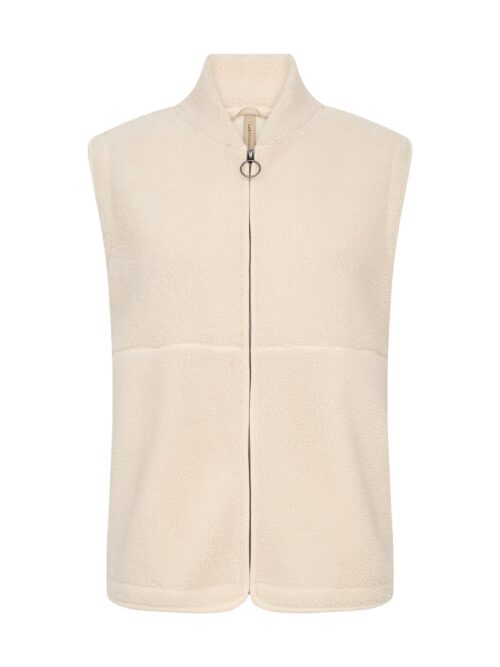 Soyaconcept teddy gilet rits