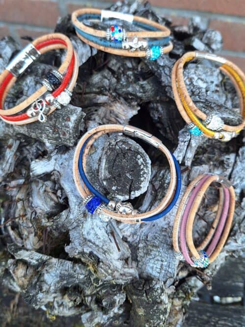 Cotica armband 3 x kraaltjes