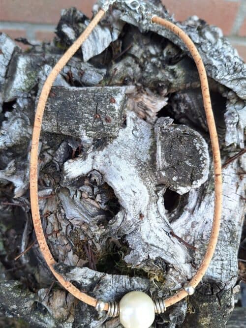 Cotica ketting grote parel