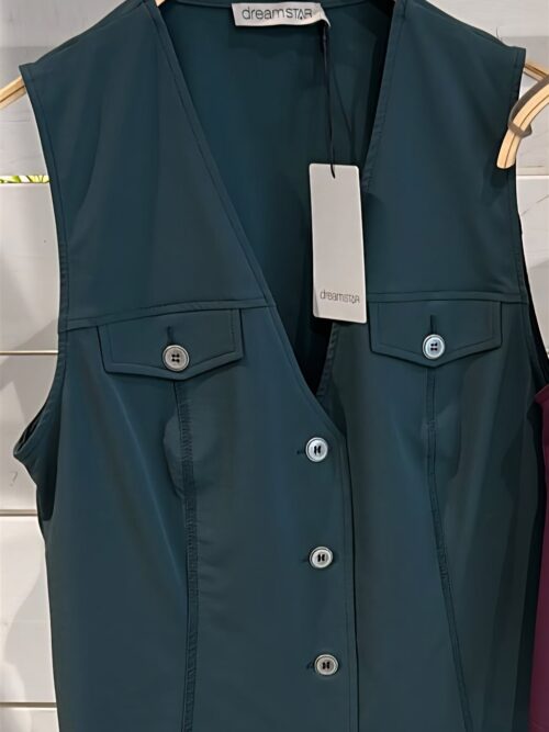 Dreamstar gilet travel groen