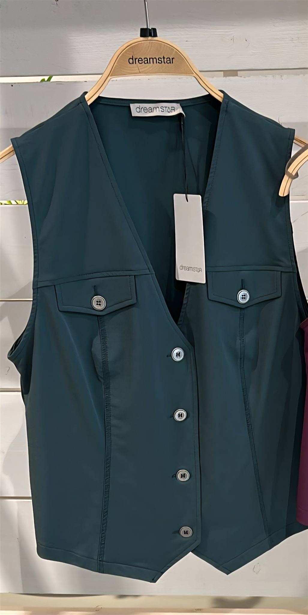 Dreamstar gilet travel groen
