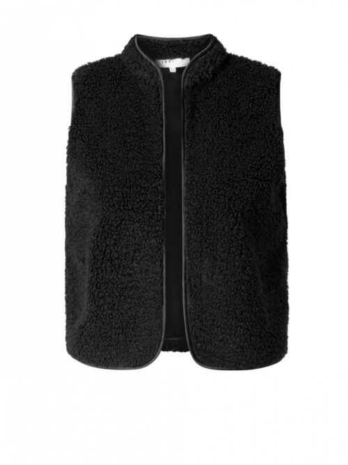 Ivy Beau gilet teddy creme