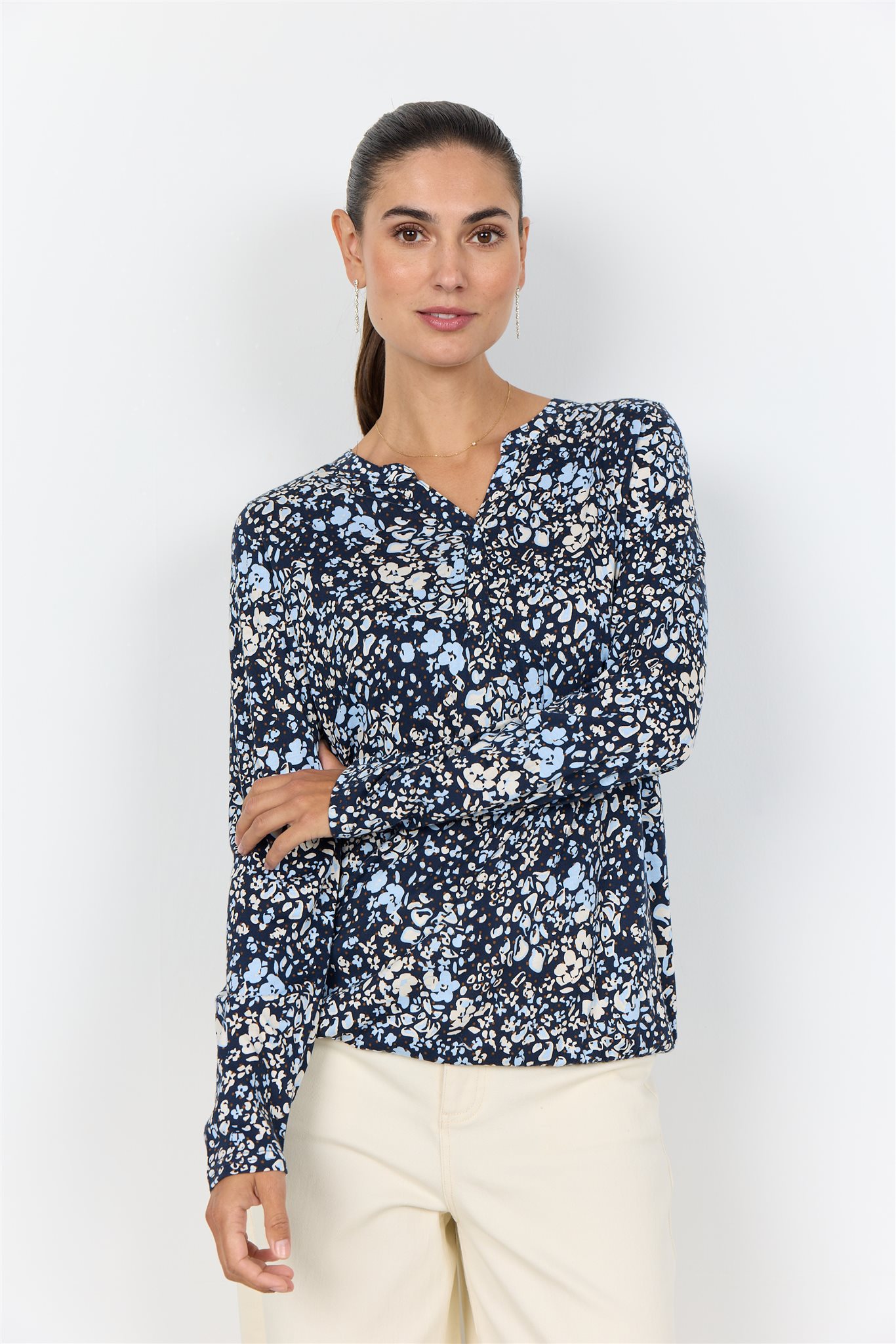 Soyaconcept blouson print bl - Afbeelding 3