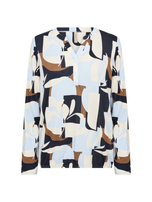Soyaconcept blouson print blue