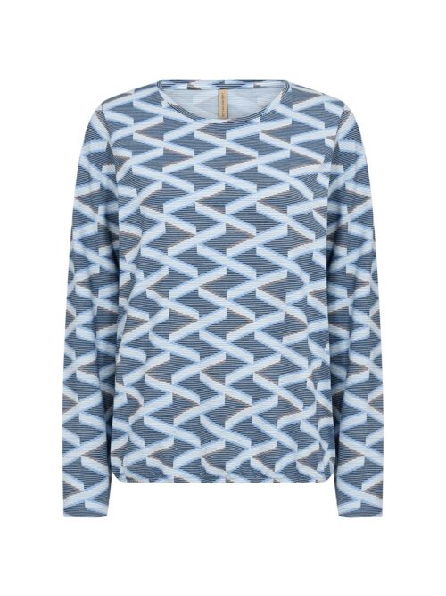 Soyaconcept shirt print navy