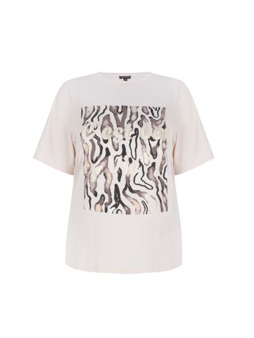 Exxcellent t-shirt sand print