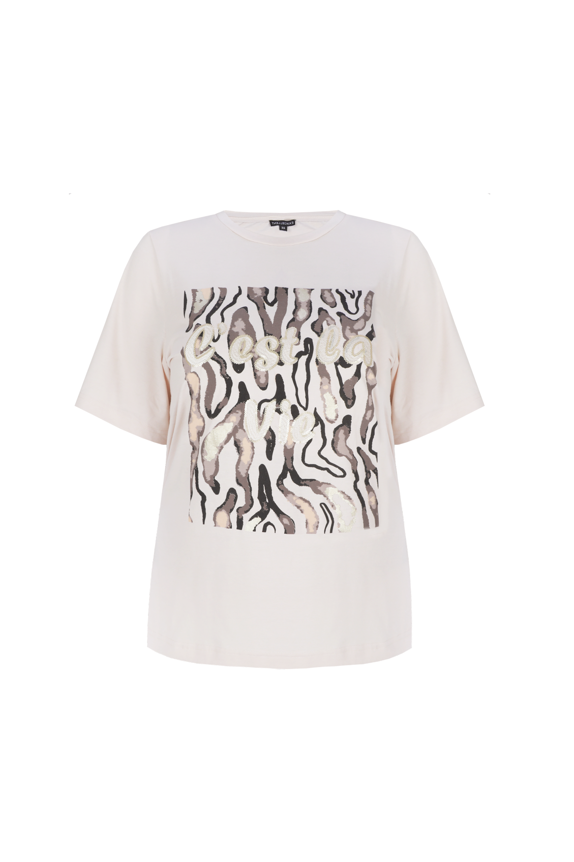 Exxcellent t-shirt sand print