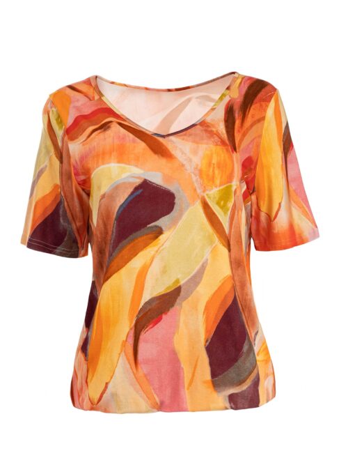 NED blouson print exotic brush