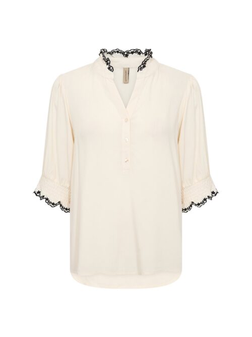Soyaconcept blouse zwart detai