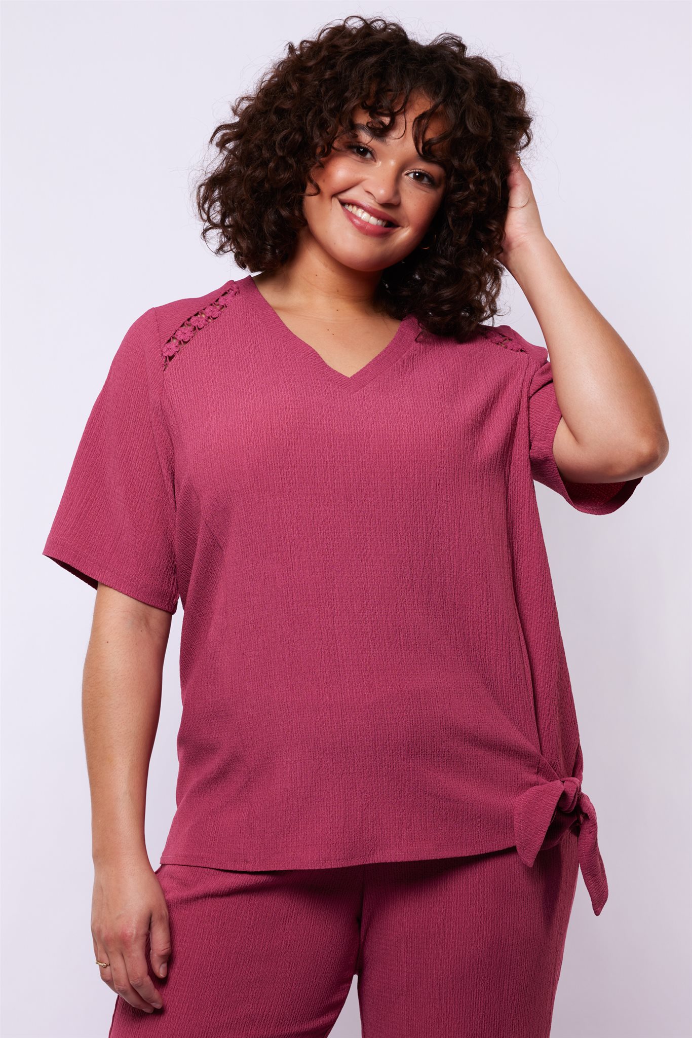 Exxcellent shirt grape - Afbeelding 2