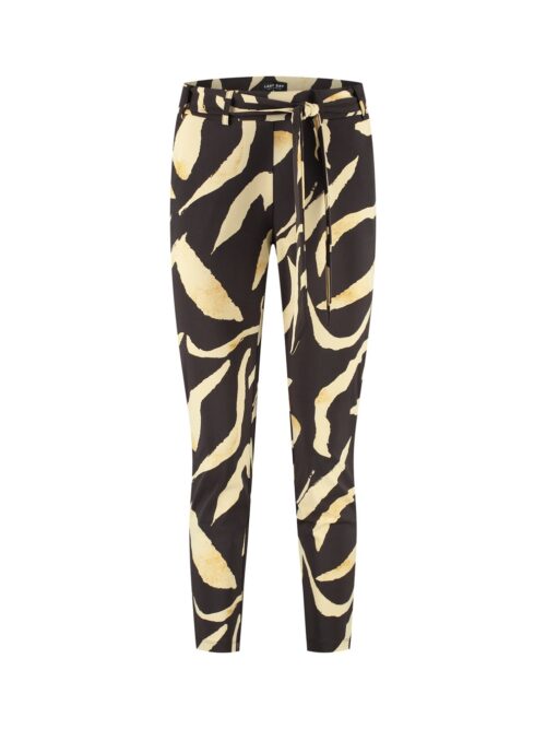 Lady Day 7/8 broek print bruin