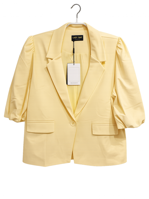 Lady Day blazer geel