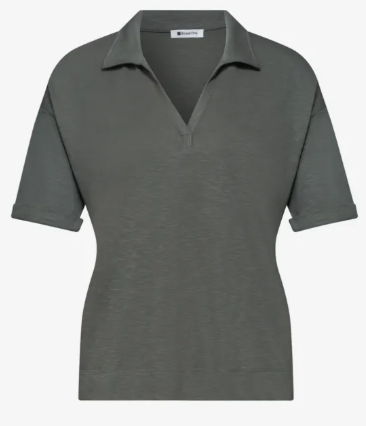 Street One polo bound green