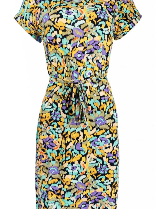 NED tricot jurk print