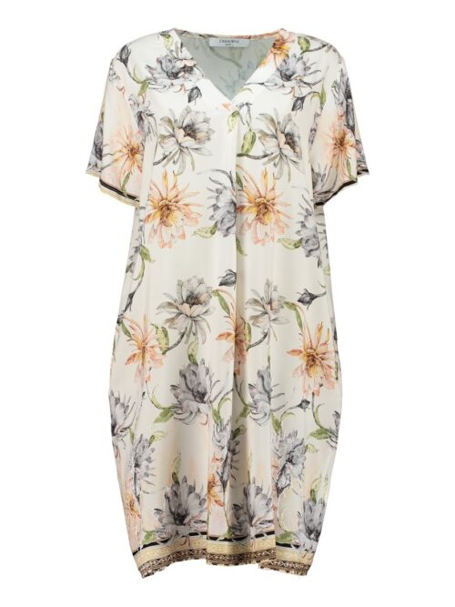 Zabaione jurk print zwart