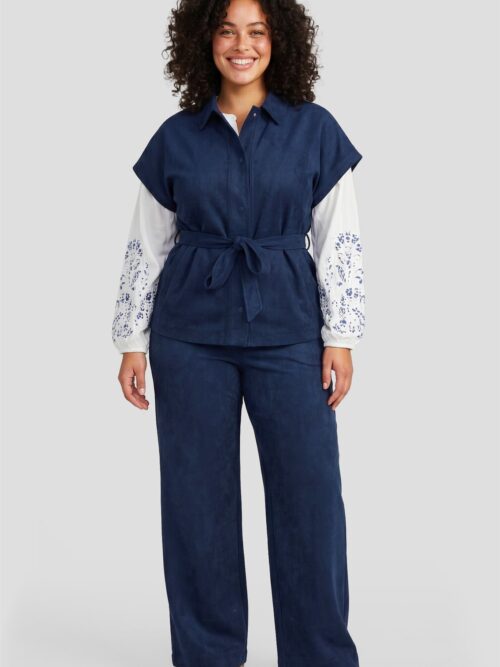 Exxcellent oversized gilet