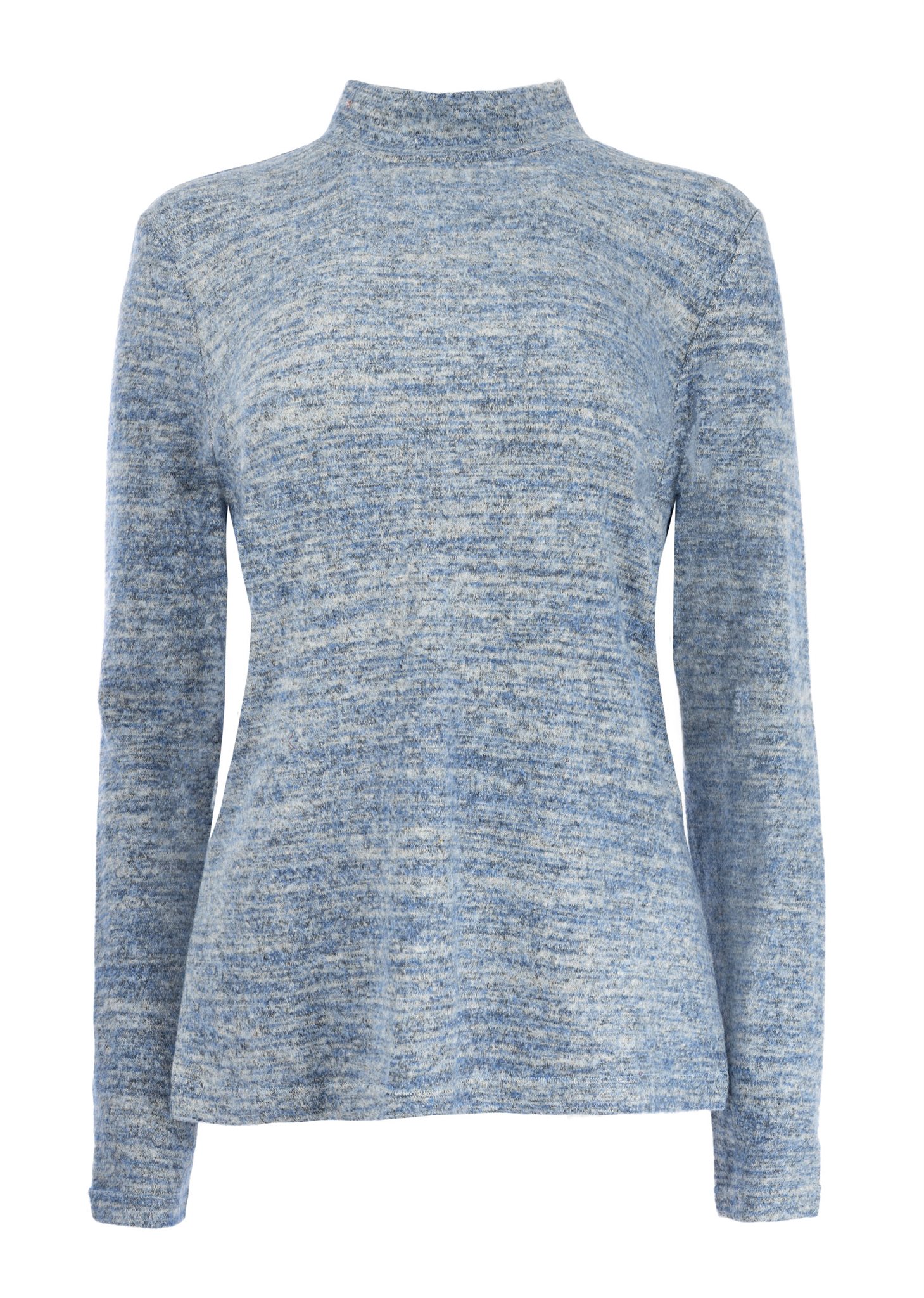 NED dunne trui blue melange